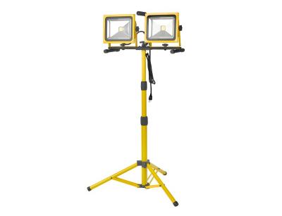 Dual 38 Watt LED Flood Light with Tripod